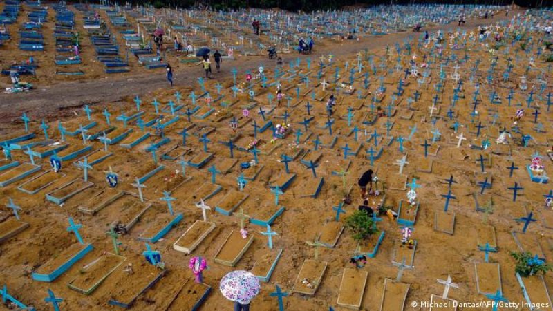 Brasil supera a marca de 500 mil mortes por Covid-19