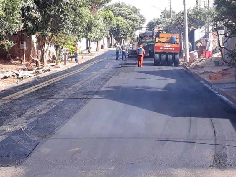Pereira Barreto realiza obras de recapeamento asfáltico com recursos destinados pelo deputado Itamar Borges