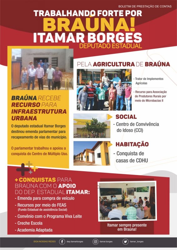 Prestando contas - Braúna