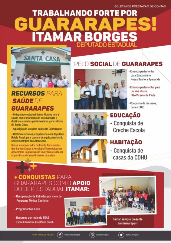 Prestando contas - Guararapes