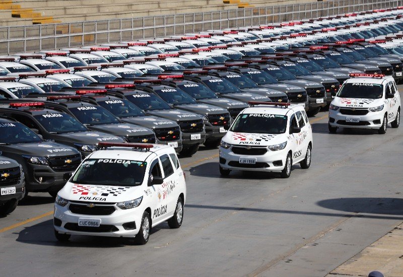 Governo de São Paulo entrega novas viaturas para a Polícia Militar