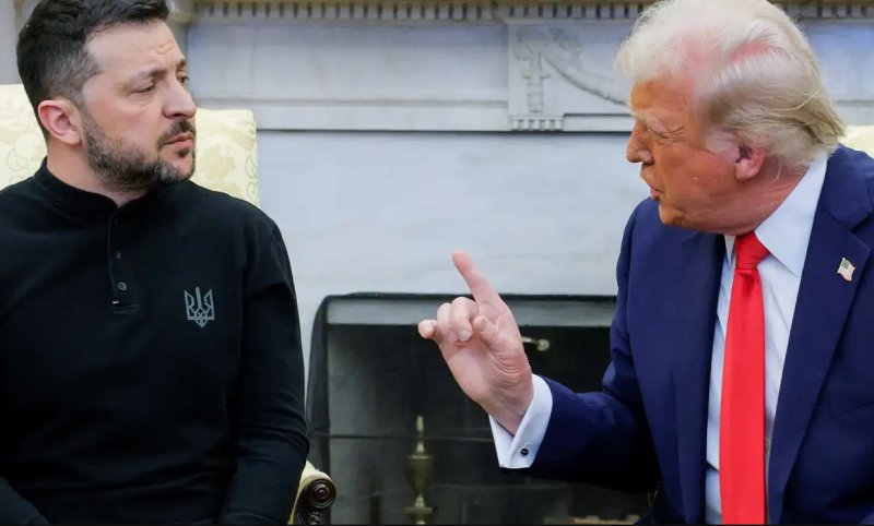 Trump repreende Zelensky: 