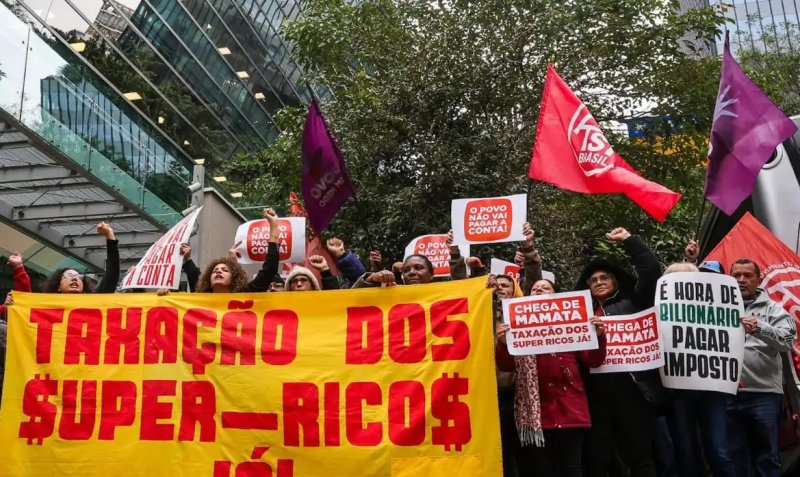 Ricos concentram 27% da renda e pagam menos impostos no país