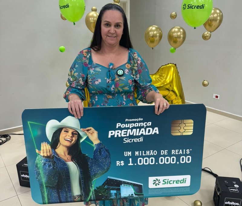 Campanha Poupança Premiada se aproxima do grande sorteio de R$ 1 milhão