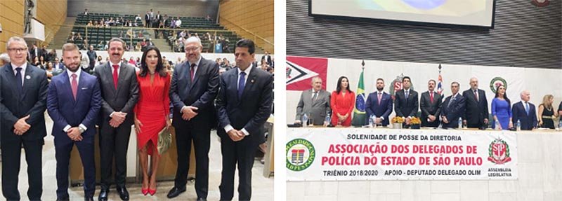 Associação dos Delegados de Polícia empossa nova diretoria
