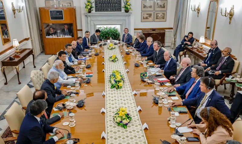 Brasil e Índia assinam acordo sobre terras raras e minerais críticos