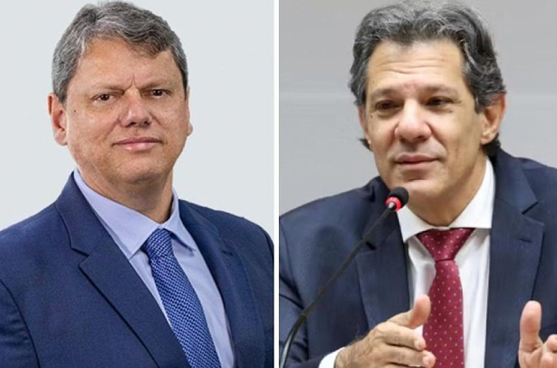 Tarcísio lidera em SP com 46%, e Haddad tem 30%, aponta Datafolha