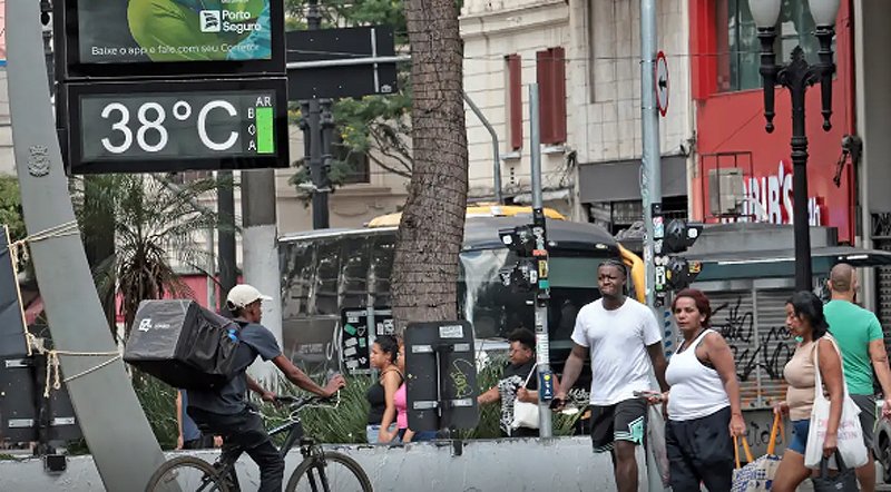 Inmet faz alerta para onda de calor em oito estados do país