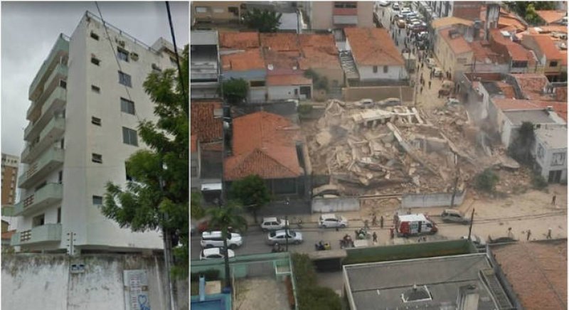 Bombeiros confirmam um morto e sete feridos em queda de prédio