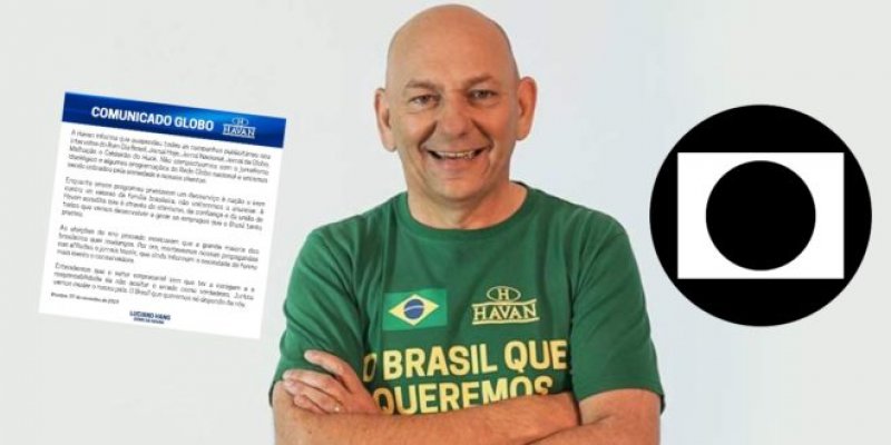 Havan suspende propagandas na Globo em apoio a Bolsonaro