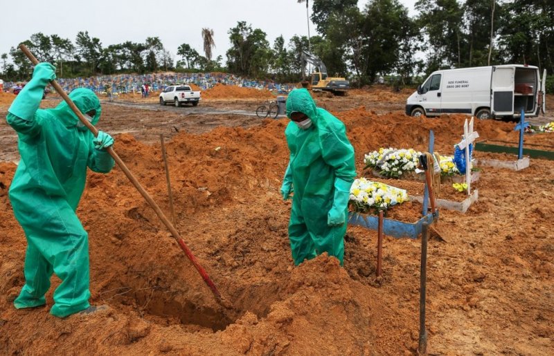 Brasil tem quase 10% das mortes diárias por Covid-19 registradas em boletim da OMS