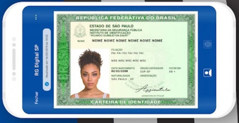 Aplicativo RG Digital já emitiu mais de 83 mil documentos